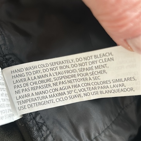 DEX Faux Leather High Waisted Straight Leg Cropped Black Pants Sz 1X - Picture 10 of 17